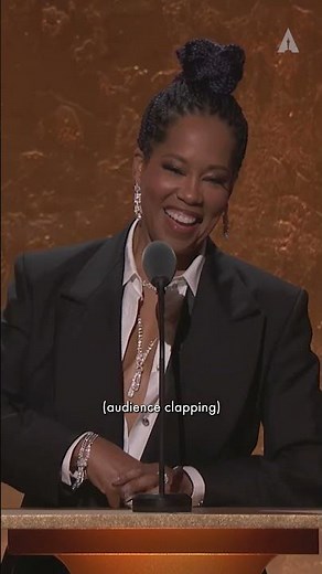 Regina King Honors Angela Bassett | 14th Governors Awards Moment (2024)