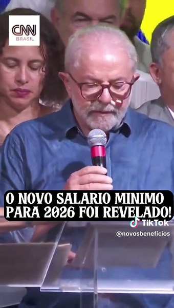 Salario Mínimo Revelado para 2026 no Brasil