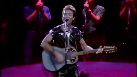 THE ONLY WAY OUT by Cliff Richard - live performance 1984 + lyrics