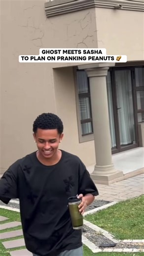 GHOST AND SASHA #ghosthlubi #sashadomnikov #prank #mzansitiktok #fyp