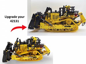 LEGO MOC-91485 42131 CAT D11 Bulldozer Upgrade (Technic 2021)