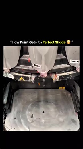 Detailed Clips on Instagram: "Paint achieves precise colors through carefully designed formulas and advanced computerized mixing. A base paint is blended with very small amounts of colored pigments, and machines measure each drop with exact accuracy. Modern paint systems can reproduce millions of shades, allowing exact matches for walls painted years ago or the creation of entirely new custom colors. Every batch relies on a combination of chemical science, precise technology, and artistic design