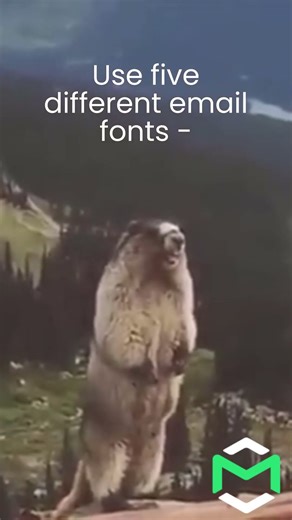 Design emails like ransom notes!