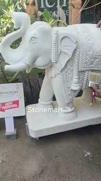 These Marble Elephant Sculptures Redefine Luxury 😮