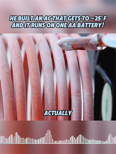 DIY Mini AC Runs on AA Battery to -25°F