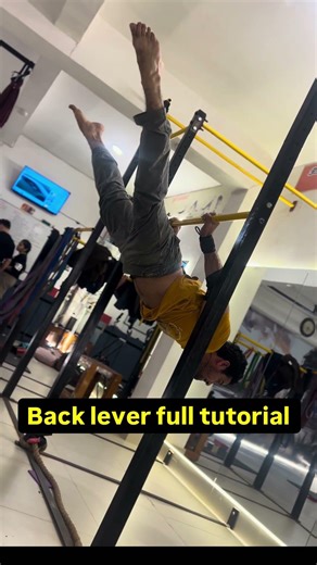 Back lever fully tutorial #calesthenic