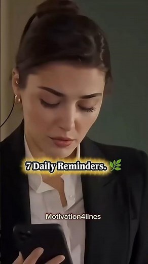 7 Daily Reminders You Need Today 🔥 #shorts #motivation #shortsfeed #edit