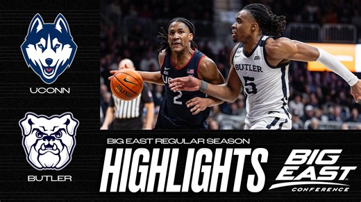 UConn vs. Butler: Big East regular season men's basketball highlights