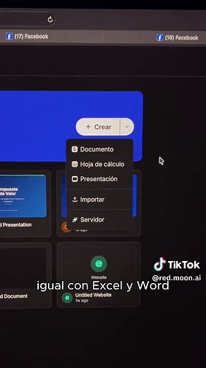 Red Moon AI: reemplaza Word, Excel y PowerPoint con IA