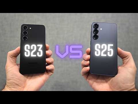 How long can Samsung keep doing this? Galaxy S23 vs. S25 phone comparison