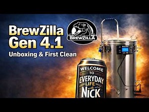 BrewZilla Gen 4.1 Unboxing, Setup & First Clean | WiFi, CIP Sprayer & Full System Test