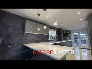 Kitchen Wall Cladding with CreoGlass® | Stone Alternative for Modern Home Interiors