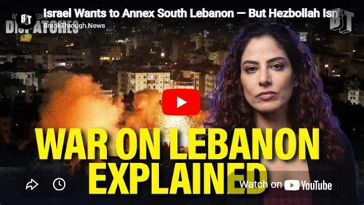 Israel Wants to Annex South Lebanon — But Hezbollah Isn’t Defeated, w/ Karim Makdisi - TheAltWorld