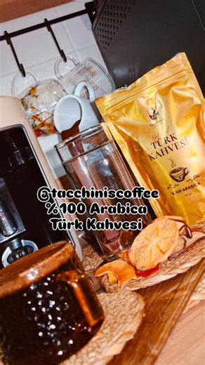 Seyhan Türker on Instagram: "Selam canlarım benim gibi Türk kahvesi ☕ aşıkları burada mı işte size \u00100 Arabica Türk kahvesi içimi yumuşacık tadı enfes bir kere içince asla vazgeçemeyeceğiniz bir tat... linkini story'inde bırakıyorum mutlaka denemenizi tavsiye ediyorum. @tacchiniscoffee #işbirliği #türkkahvesikeyfi #arabica #kahvekeyfi"