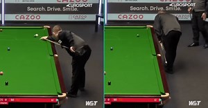 Watch: Mark Allen Plays Frankly Ridiculous Escape Shot At British Open | Balls.ie