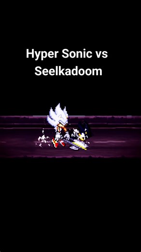 Hyper Sonic vs Seelkadoom Sprite Animation Battle