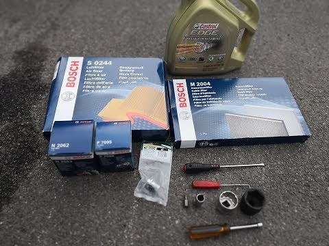 Vauxhall Insignia Full Service ALL FILTERS CHANGED + ALL TOOLS NEEDED