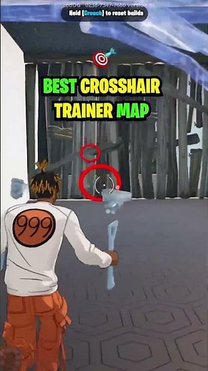 Best Crosshair Placement Map in Fortnite 🎯