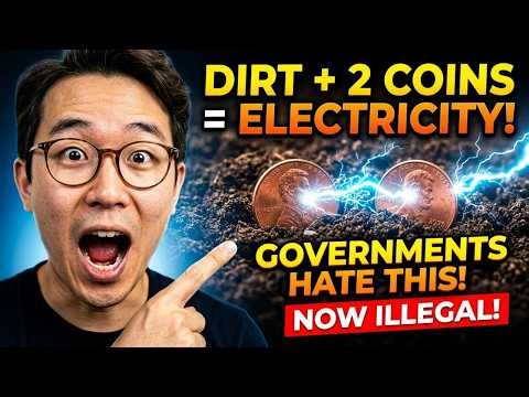 The Dirt & Coins Hack That Creates Electricity — Governments Don’t Want You Using It!