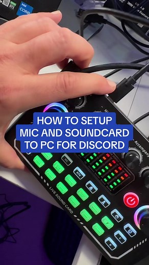 Setup Mic and Soundboard for Discord on PC