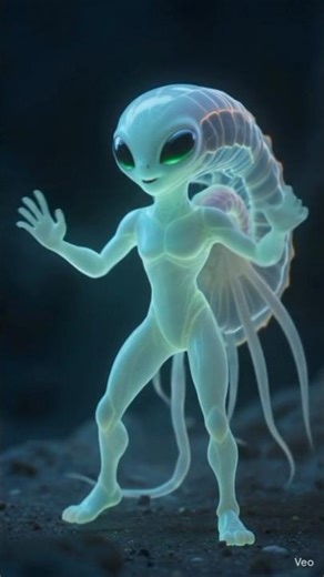 Human Style Alien Dance 😲 Viral Alien Shorts #shorts
