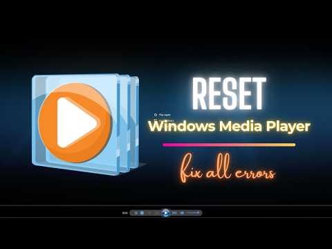 How to Reset Windows Media Player in Windows 11 | Fix All Media Player Errors (2026)