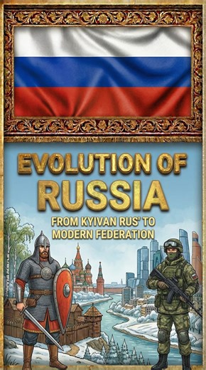 History For Everyone | Evolution of Russia 🇷🇺 #historyforeveryone #aiart #cinematic #history #historylovers #medieval #reels #ancienthistory | Instagram