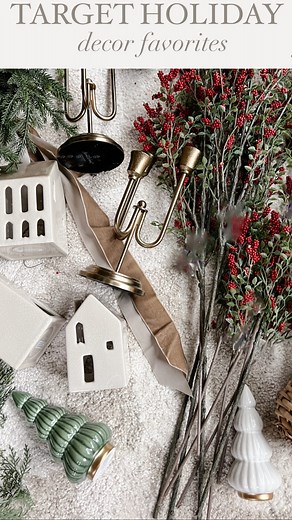My 2023 Target Holiday Decor Must Haves comment DECOR and I’ll send you the links to shop my finds! Target always does a great job with their holiday decor and this year was no exception! My holiday decor favorites are: the cutest little Christmas trees in baskets, XL faux cedar garland at a reasonable price, the prettiest ceramic Christmas houses with space for a tea light, wreaths that come with the velvet bow done for you, the viral flocked velvet ornaments, and my favorite of all - the winte