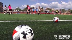 5.1K views · 119 reactions | First lucky team to break in the brand new Temple Athletics Sports Complex? That would be Temple University Women's Soccer. From the looks of it, they could not be more excited.. WATCH: | Temple Owls | Facebook