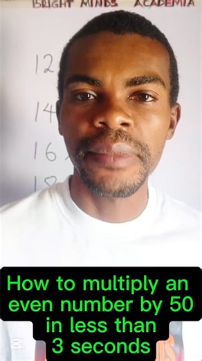 How to Multiply Even Numbers by 50 Fast | Easy Math Trick