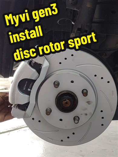 Myvi Gen3 Disc Rotor Sport Installation Guide