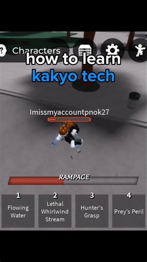 how to do kakyo tech in tsb #shorts