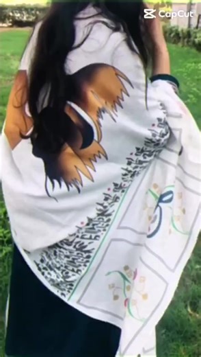 Dhanak Embroidered 3PC Dress with Digital Printed Shawl