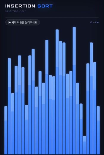 Insertion Sort Visualization
