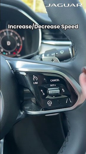 How to utilize Jaguar cruise control #jaguar #jaguarusa #jaguarxf #jaguarfpace #tutorial