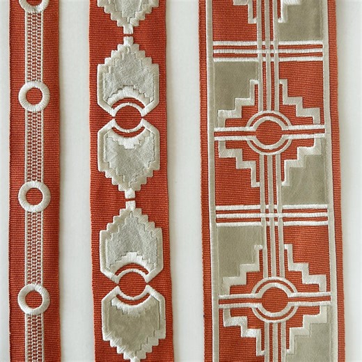 Red Blue Velvet-trim Decorative Lace, Upholstery Tape, by the Yard, Luxe Soft-touch Finish for Cushions - Etsy