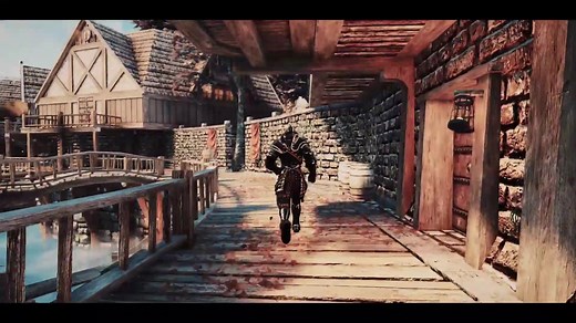 上古卷轴5动作：Leviathan Animations - 男性走路和跑步动作