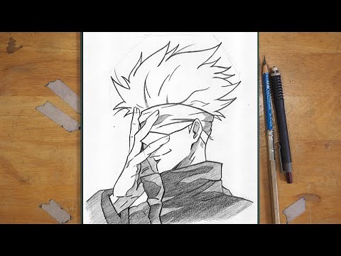 How to Draw Gojo Satoru - [Jujutsu Kaisen]