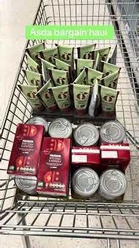 Asda bargain haul #foodhaul #bargains