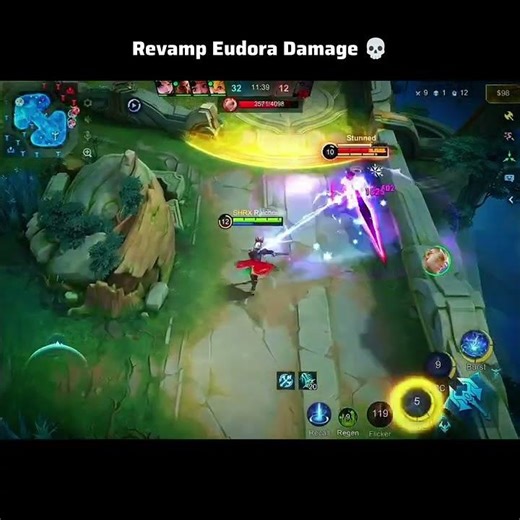 Revamp Eudora Damage 💀#reels #mobilelegends #mlbb #shorts #paquito #mobalegends5v5