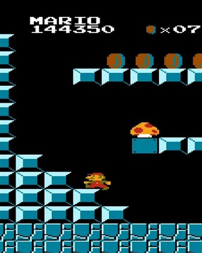 NES Super Mario Bros Next World | Hidden Path Unlocked #nintendo #games