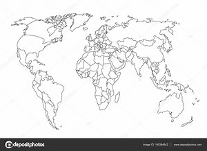 The Best 27 Outline High Resolution World Political Map