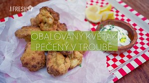 Obalovaný květák pečený v troubě | Prima Fresh recepty | Stream