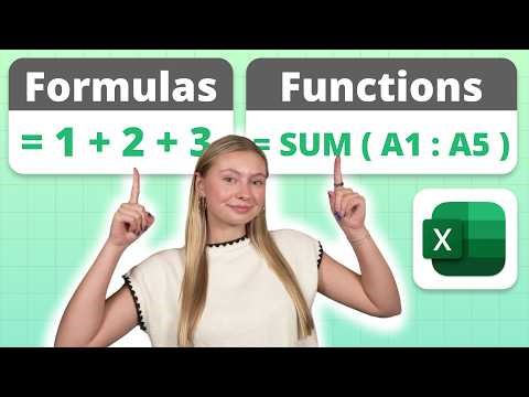 Excel Formulas and Functions - Visually Explained
