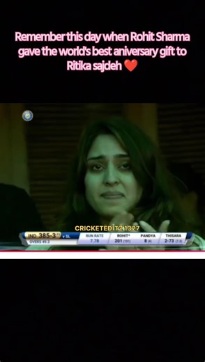 Rohit Sharma score 200 on his aniversary 💫❤️