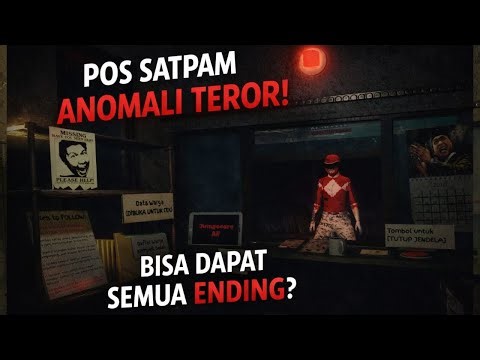 Menyelesaikan semua ending di pos satpam anomalies