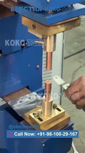 Projection Welding Machine Demo | High-Strength Resistance Welding | Electra Koko-Tawa #kokotawa