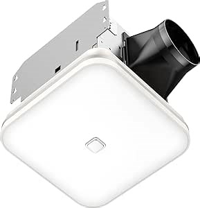 OREiN 2-in-1 Bathroom Exhaust Fan with Light, 100 CFM Shower Vent Fan, Quiet 1.5 Sones DC Motor, 1000LM Bright LED, 5000K, ENERGY STAR, HVI/FCC/ETL, Easy Retrofit Installation (Cut-Out 8.11" x 7.48")