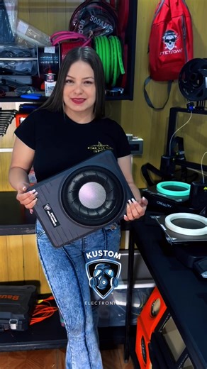 Subwoofer Plano Kustom Electronics 🇺🇸 #ofertas #maipu #caraudio #subwooferplano #kustomelectronics