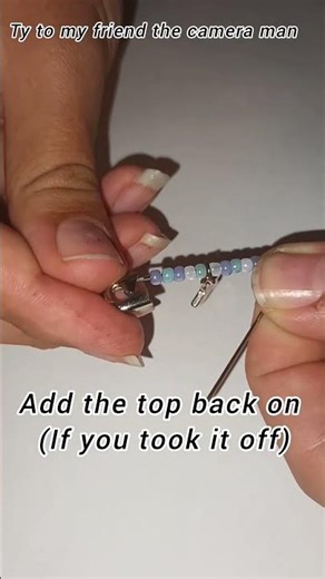 how to make a safety pin badge!